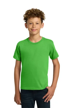 Gildan Youth Short Sleeve Crewneck T-Shirt - Electric Green