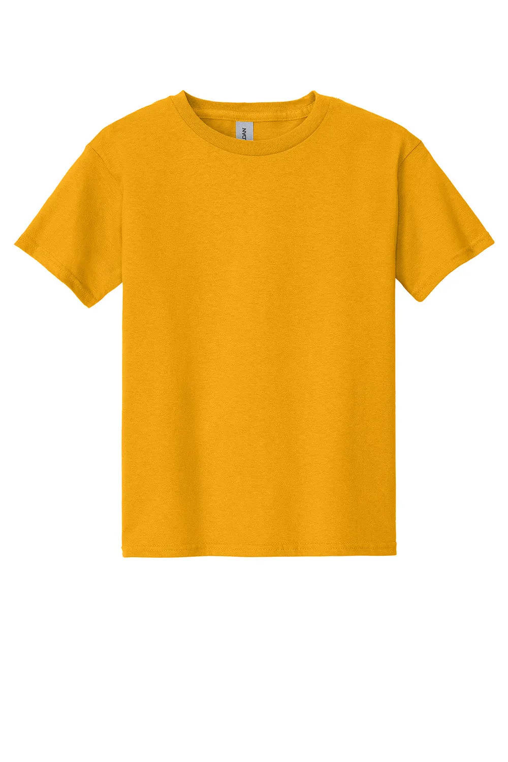 Gildan Youth Short Sleeve Crewneck T-Shirt - Gold