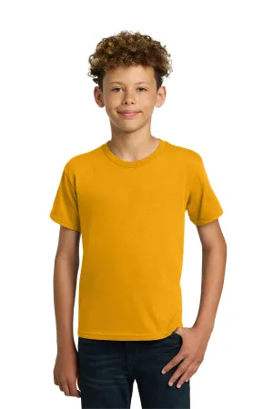 Gildan Youth Short Sleeve Crewneck T-Shirt - Gold