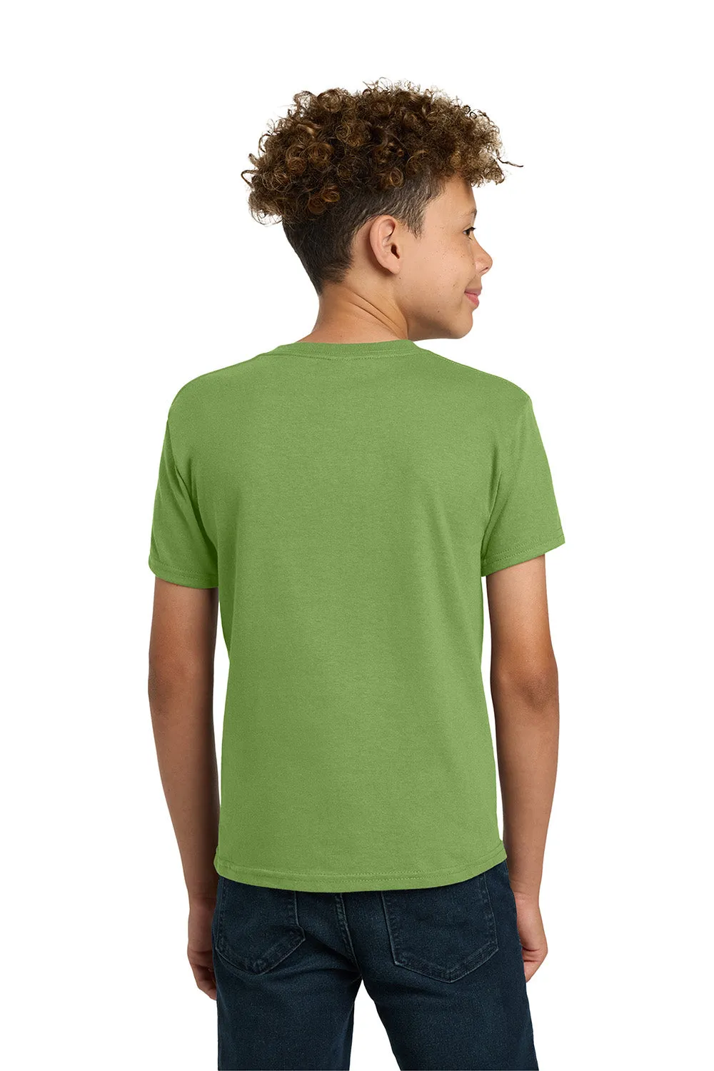 Gildan Youth Short Sleeve Crewneck T-Shirt - Kiwi Green