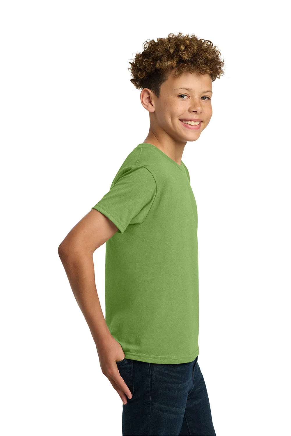Gildan Youth Short Sleeve Crewneck T-Shirt - Kiwi Green