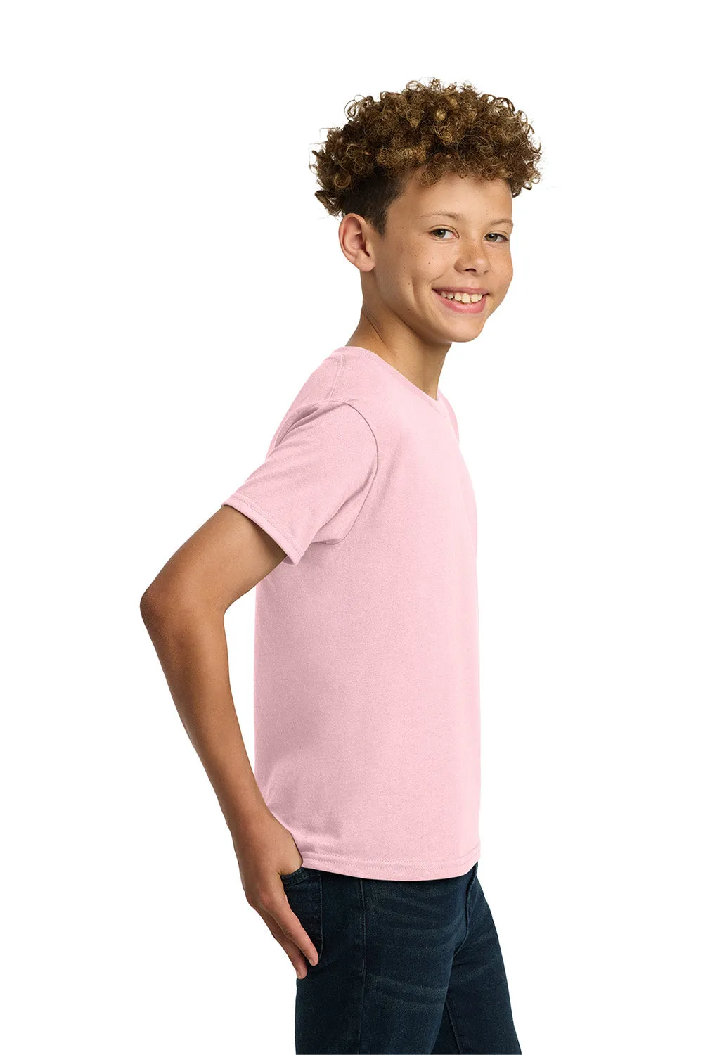 Gildan Youth Short Sleeve Crewneck T-Shirt - Light Pink