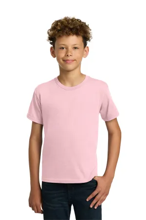 Gildan Youth Short Sleeve Crewneck T-Shirt - Light Pink