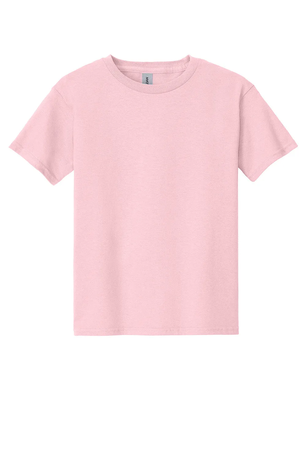 Gildan Youth Short Sleeve Crewneck T-Shirt - Light Pink