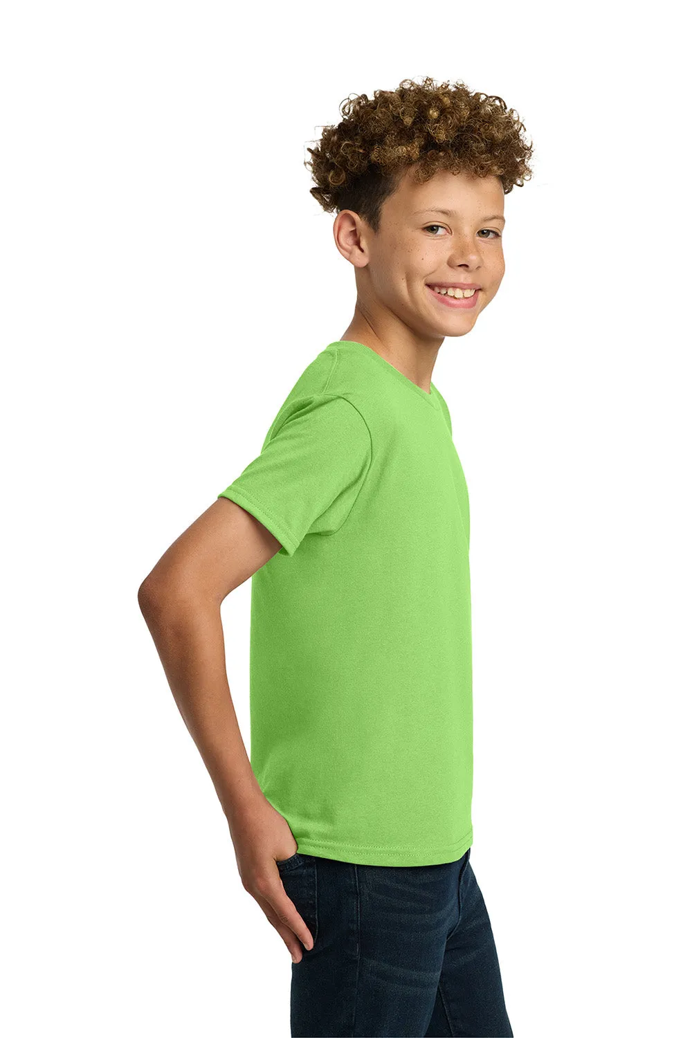 Gildan Youth Short Sleeve Crewneck T-Shirt - Lime Green