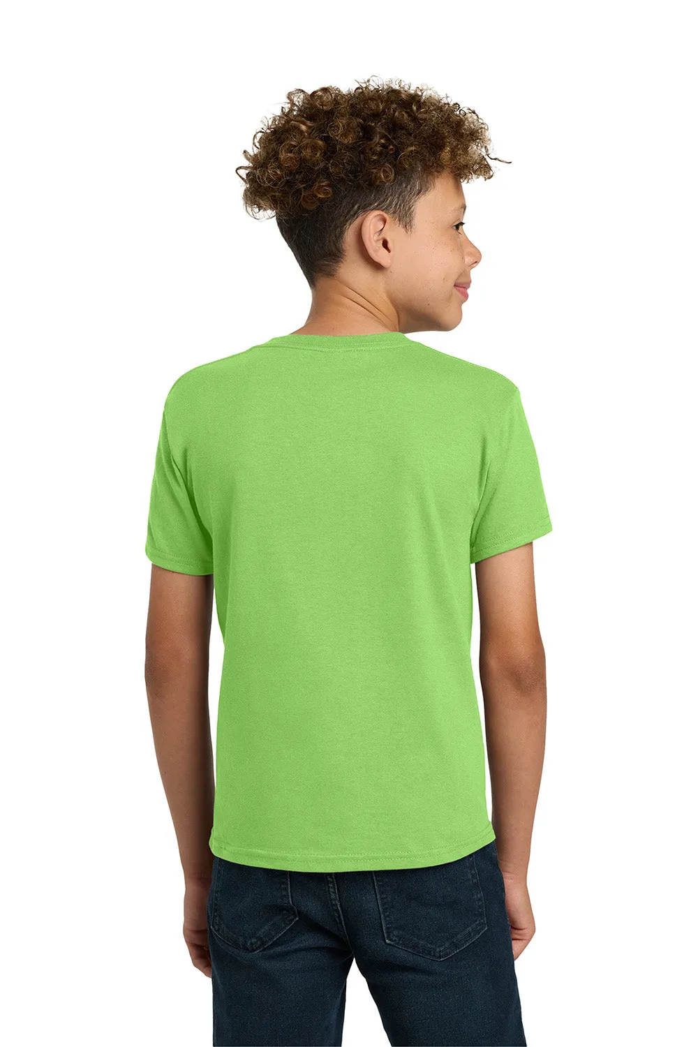 Gildan Youth Short Sleeve Crewneck T-Shirt - Lime Green