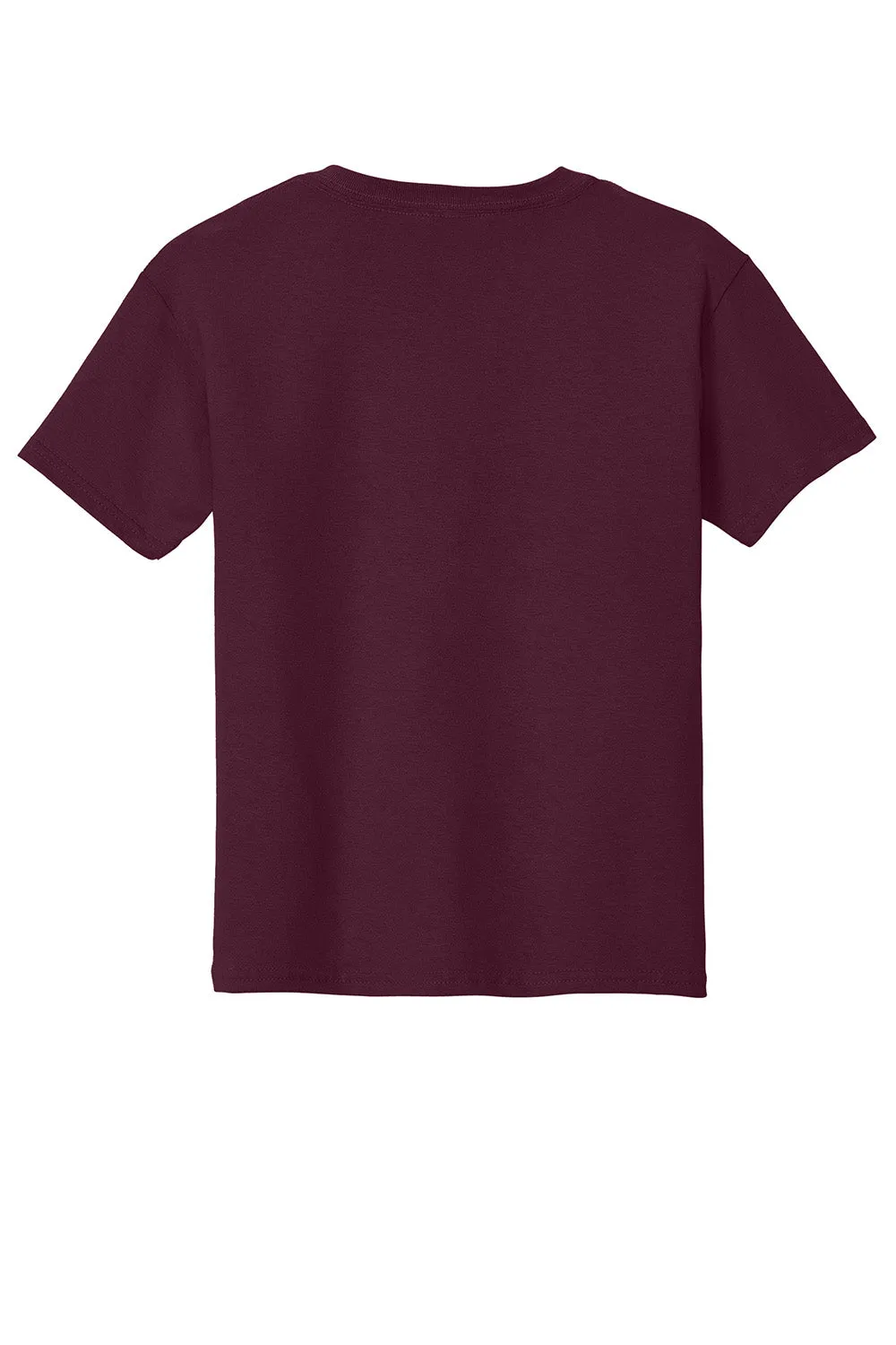 Gildan Youth Short Sleeve Crewneck T-Shirt - Maroon
