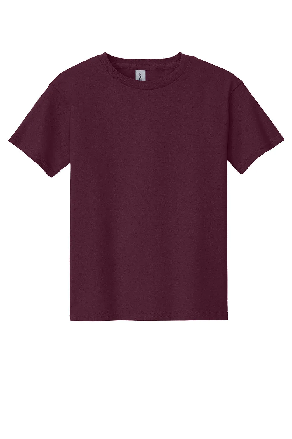 Gildan Youth Short Sleeve Crewneck T-Shirt - Maroon