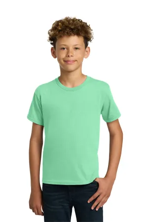 Gildan Youth Short Sleeve Crewneck T-Shirt - Mint Green