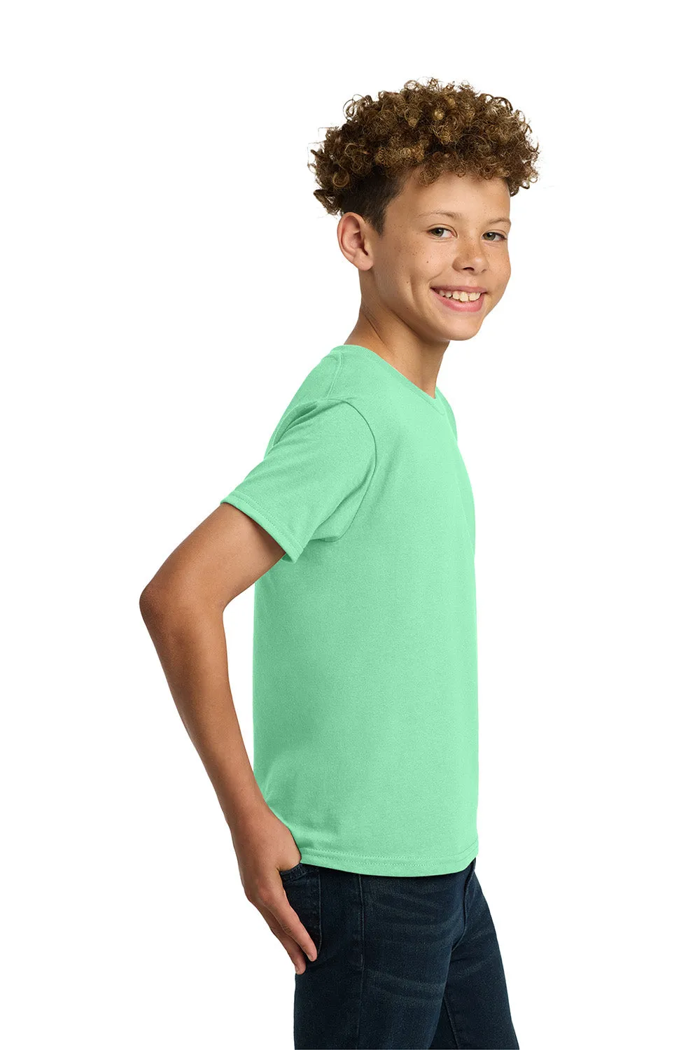 Gildan Youth Short Sleeve Crewneck T-Shirt - Mint Green