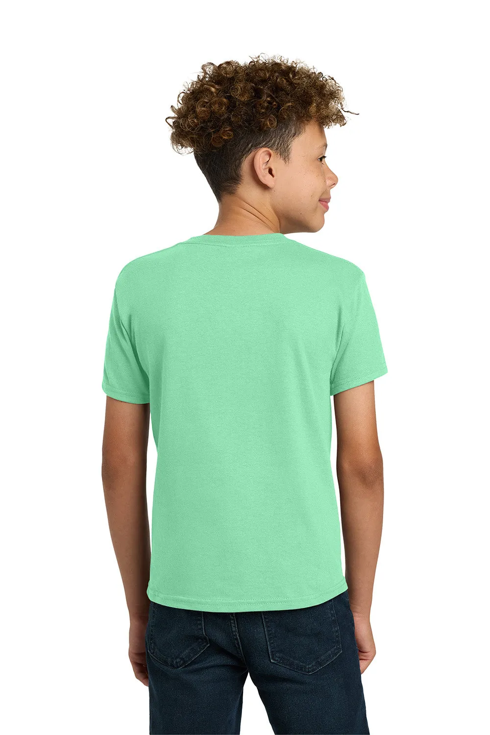 Gildan Youth Short Sleeve Crewneck T-Shirt - Mint Green