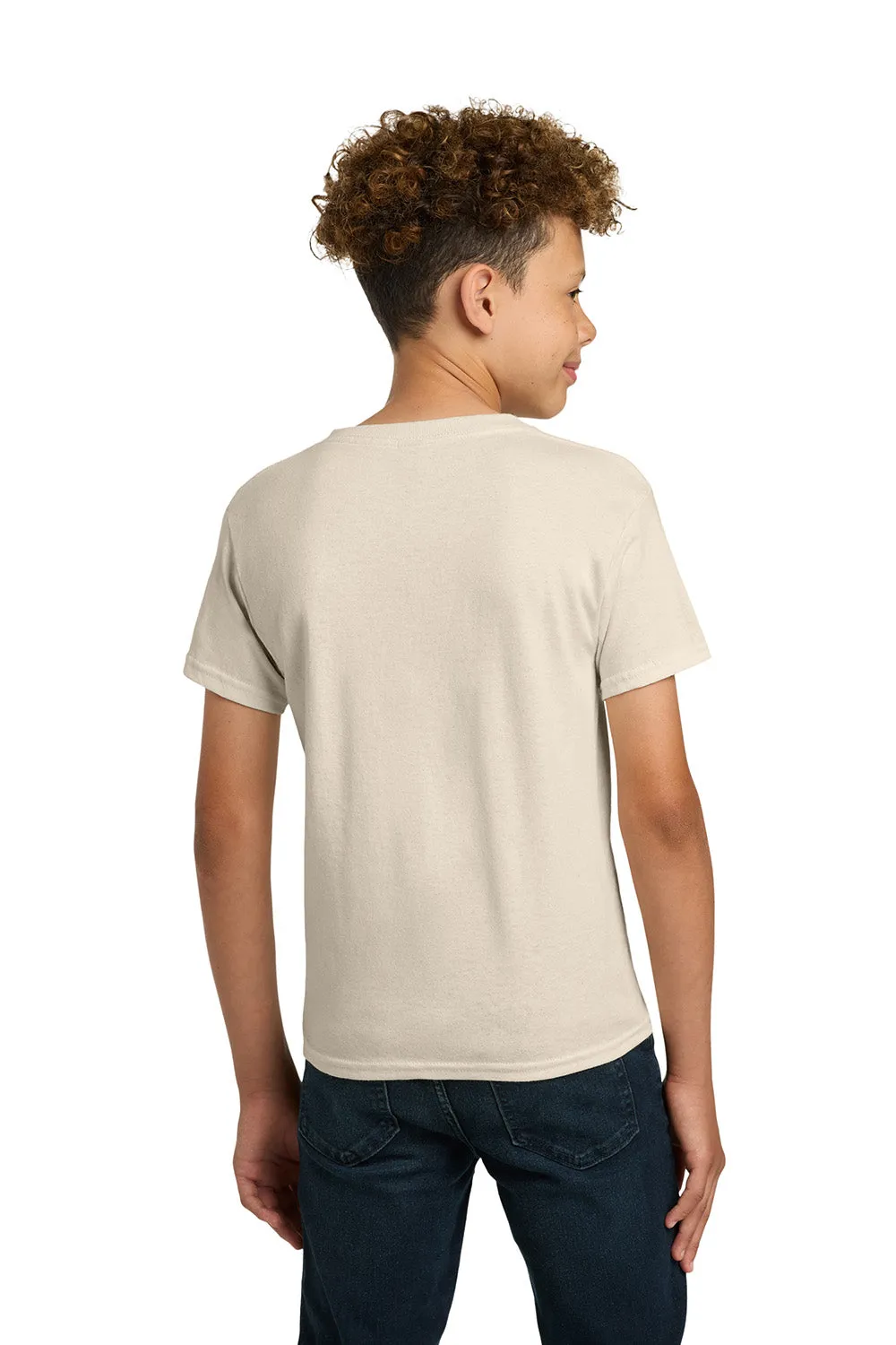 Gildan Youth Short Sleeve Crewneck T-Shirt - Natural