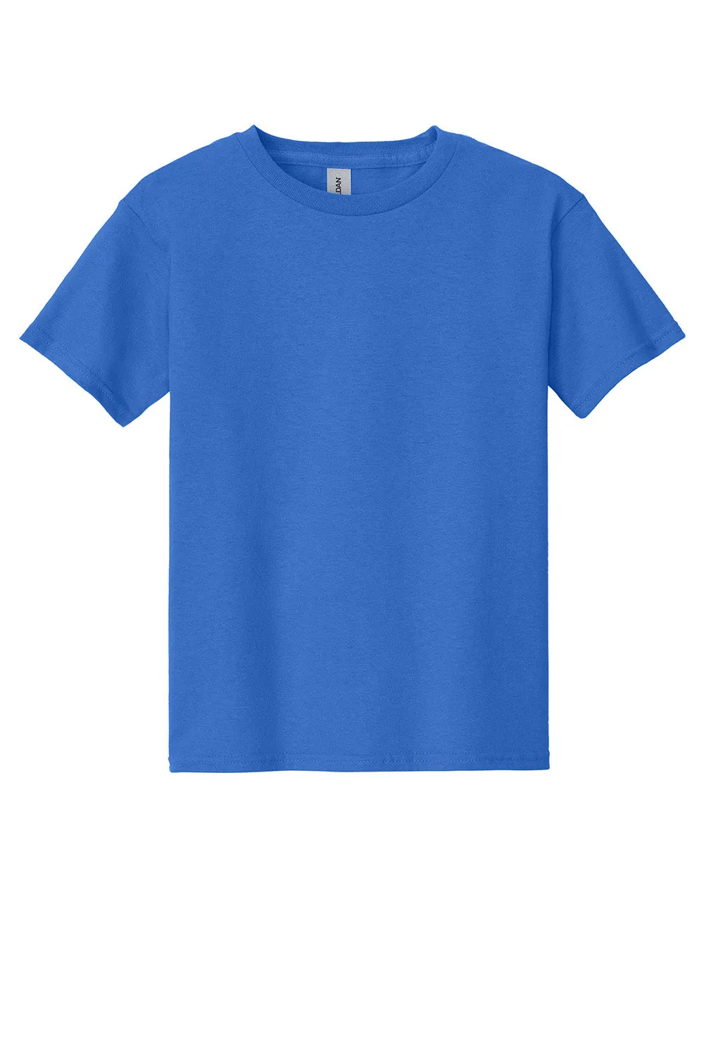 Gildan Youth Short Sleeve Crewneck T-Shirt - Neon Blue