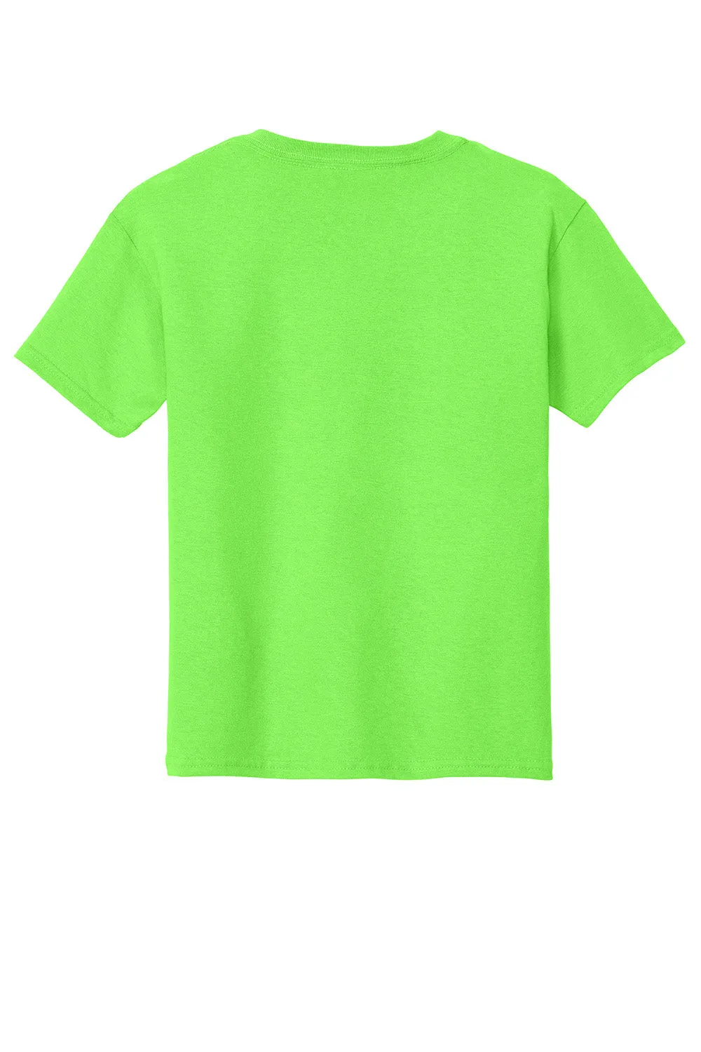 Gildan Youth Short Sleeve Crewneck T-Shirt - Neon Green