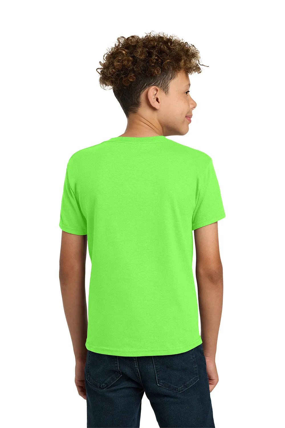 Gildan Youth Short Sleeve Crewneck T-Shirt - Neon Green