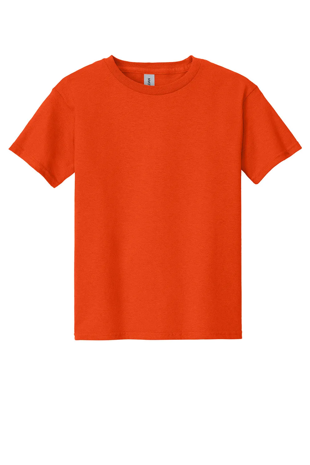 Gildan Youth Short Sleeve Crewneck T-Shirt - Orange