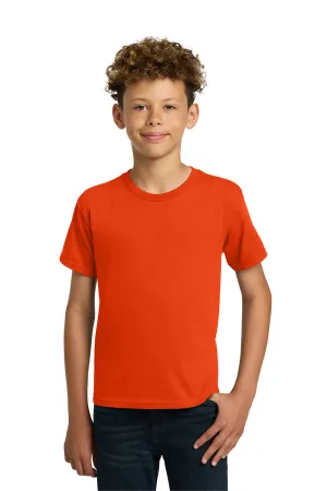 Gildan Youth Short Sleeve Crewneck T-Shirt - Orange
