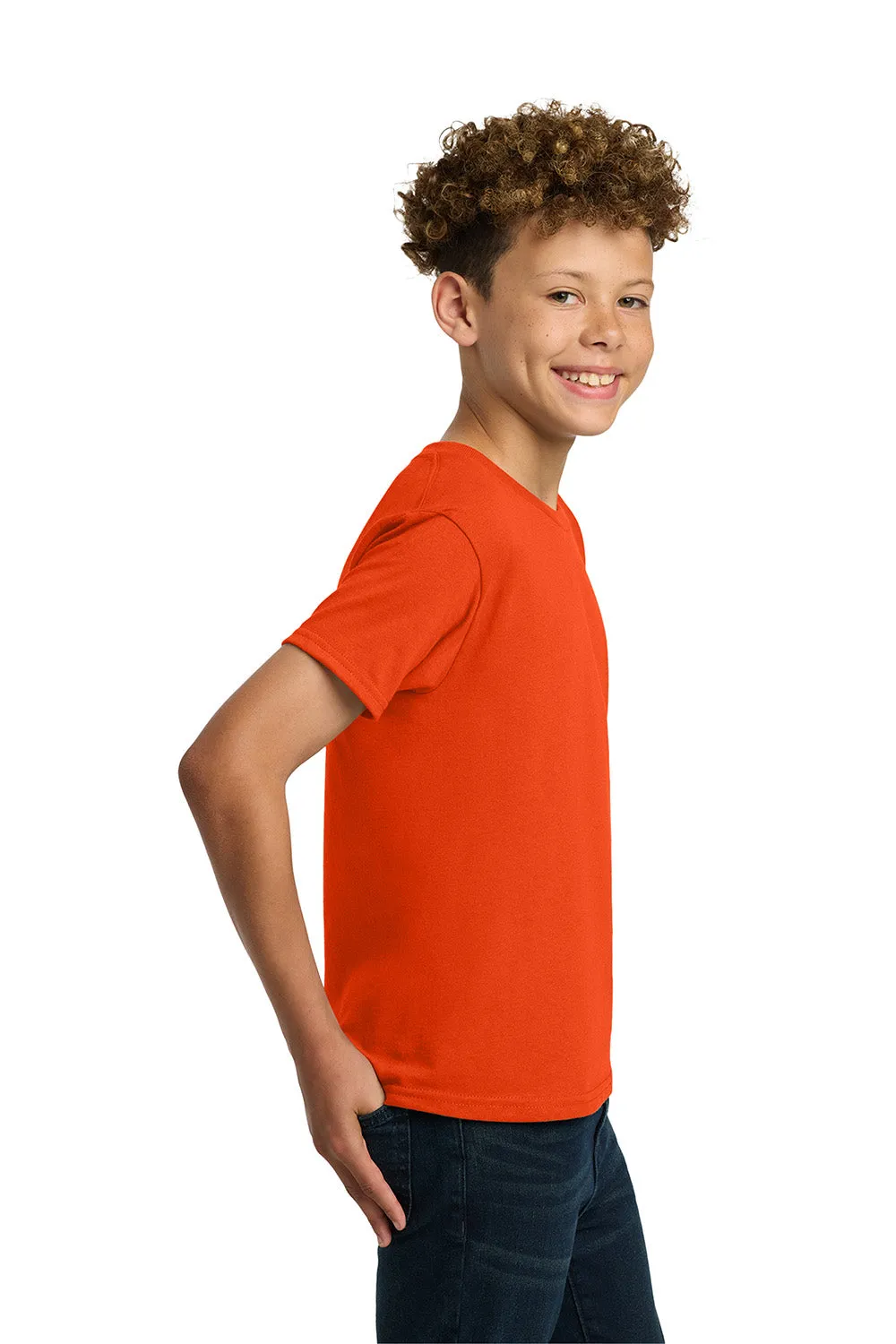 Gildan Youth Short Sleeve Crewneck T-Shirt - Orange