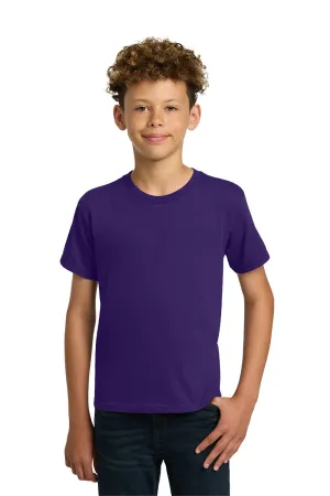 Gildan Youth Short Sleeve Crewneck T-Shirt - Purple