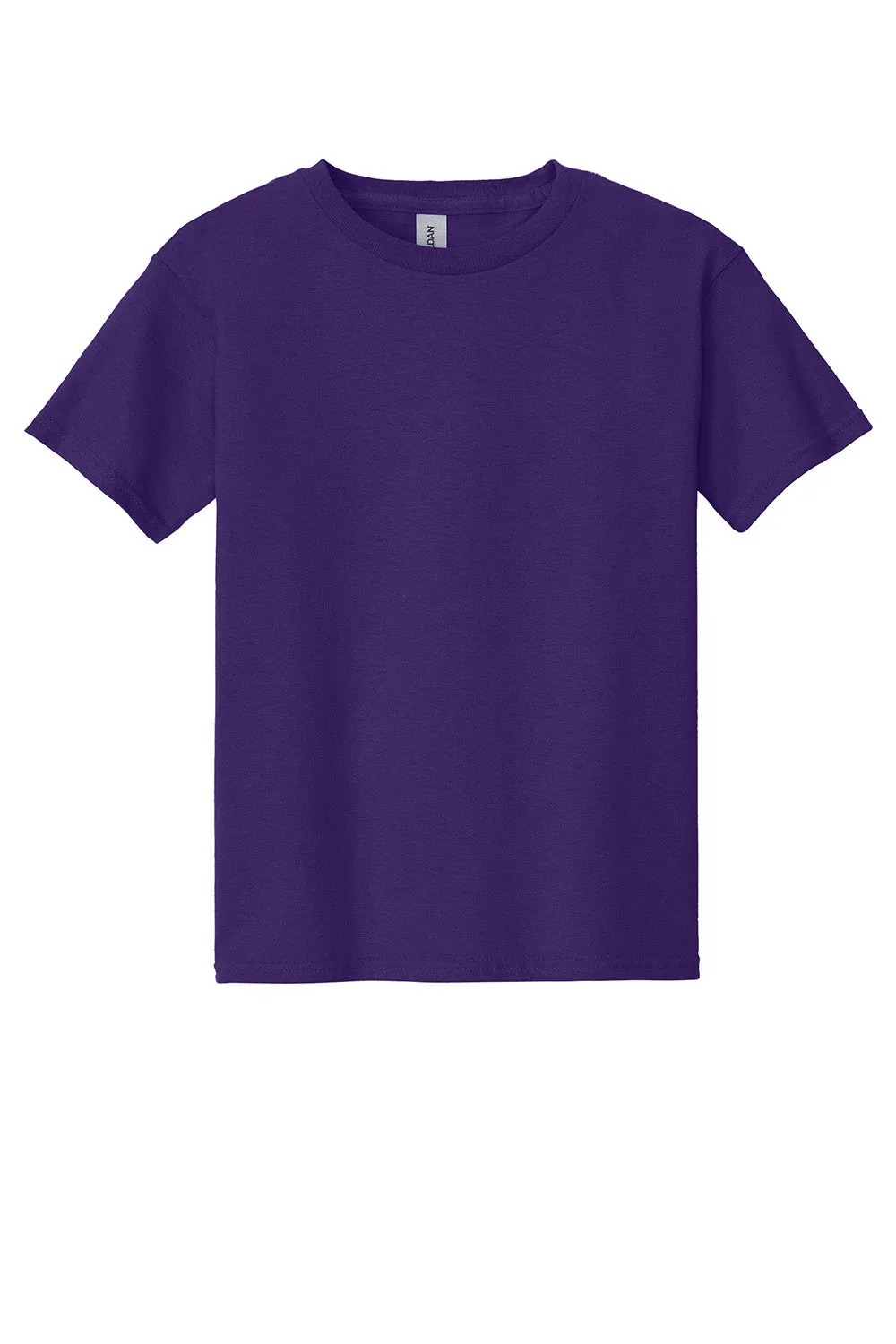 Gildan Youth Short Sleeve Crewneck T-Shirt - Purple