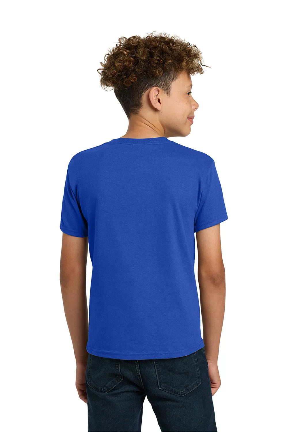 Gildan Youth Short Sleeve Crewneck T-Shirt - Royal Blue