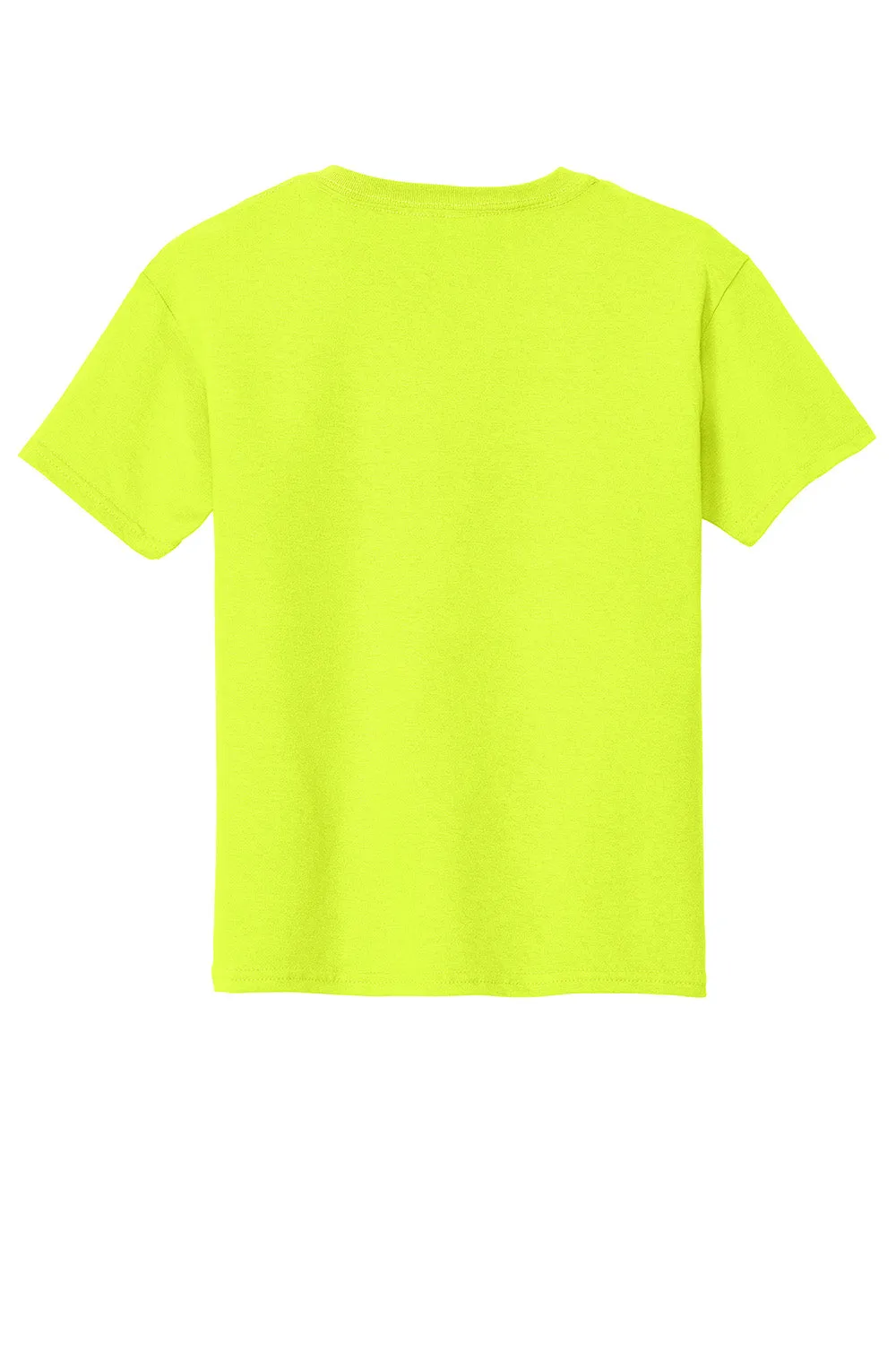 Gildan Youth Short Sleeve Crewneck T-Shirt - Safety Green