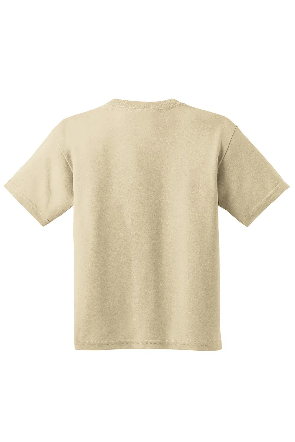 Gildan Youth Short Sleeve Crewneck T-Shirt - Sand