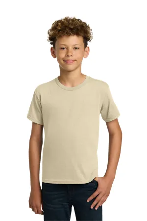 Gildan Youth Short Sleeve Crewneck T-Shirt - Sand