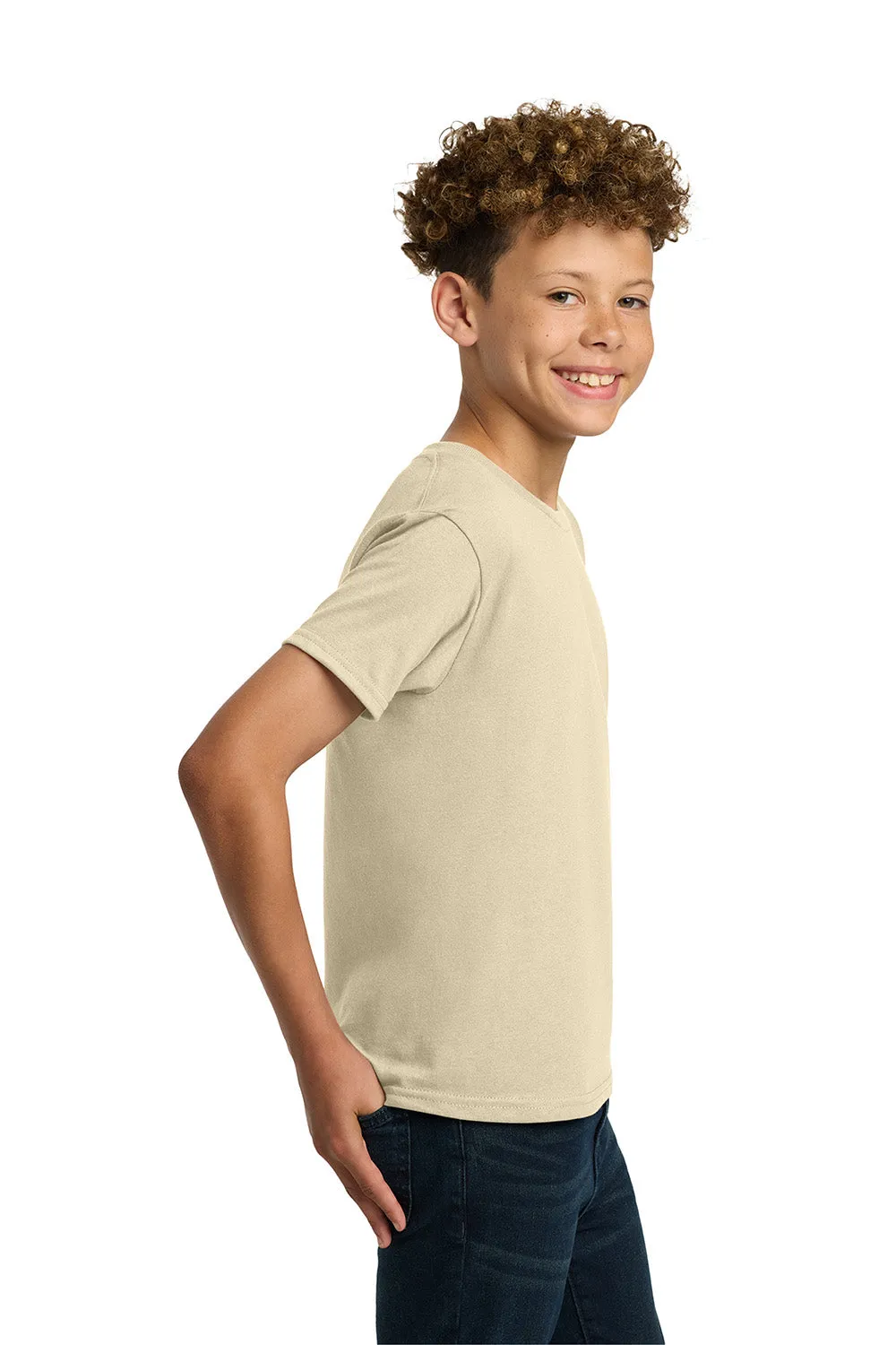 Gildan Youth Short Sleeve Crewneck T-Shirt - Sand