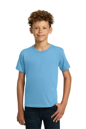 Gildan Youth Short Sleeve Crewneck T-Shirt - Sky Blue