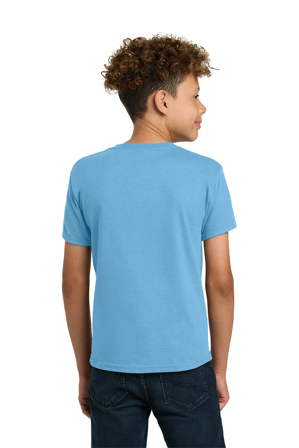 Gildan Youth Short Sleeve Crewneck T-Shirt - Sky Blue