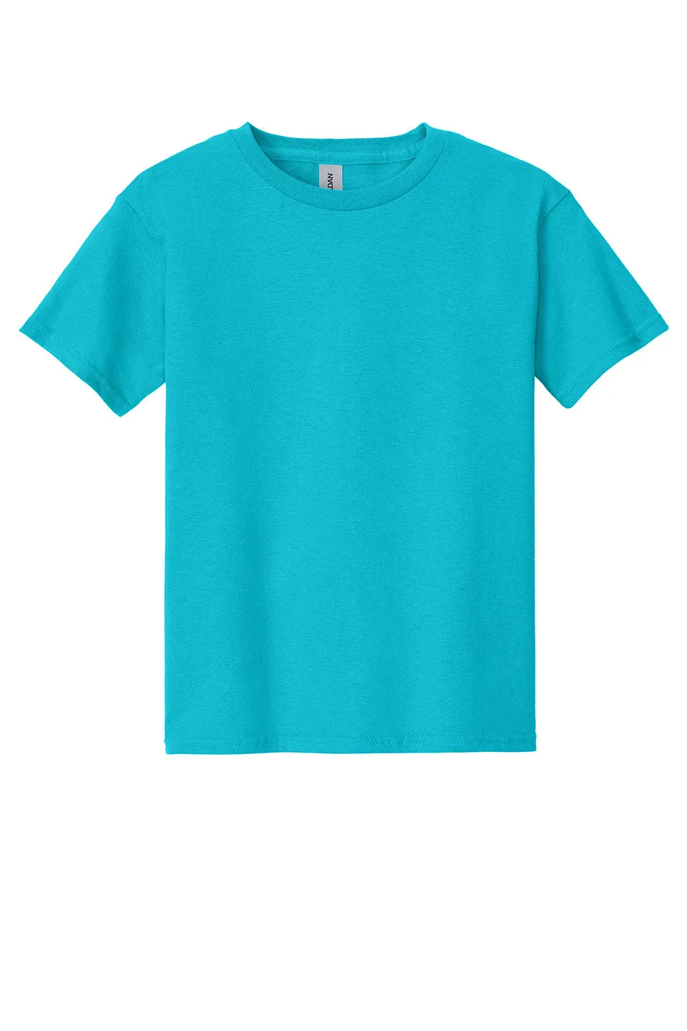 Gildan Youth Short Sleeve Crewneck T-Shirt - Tropical Blue