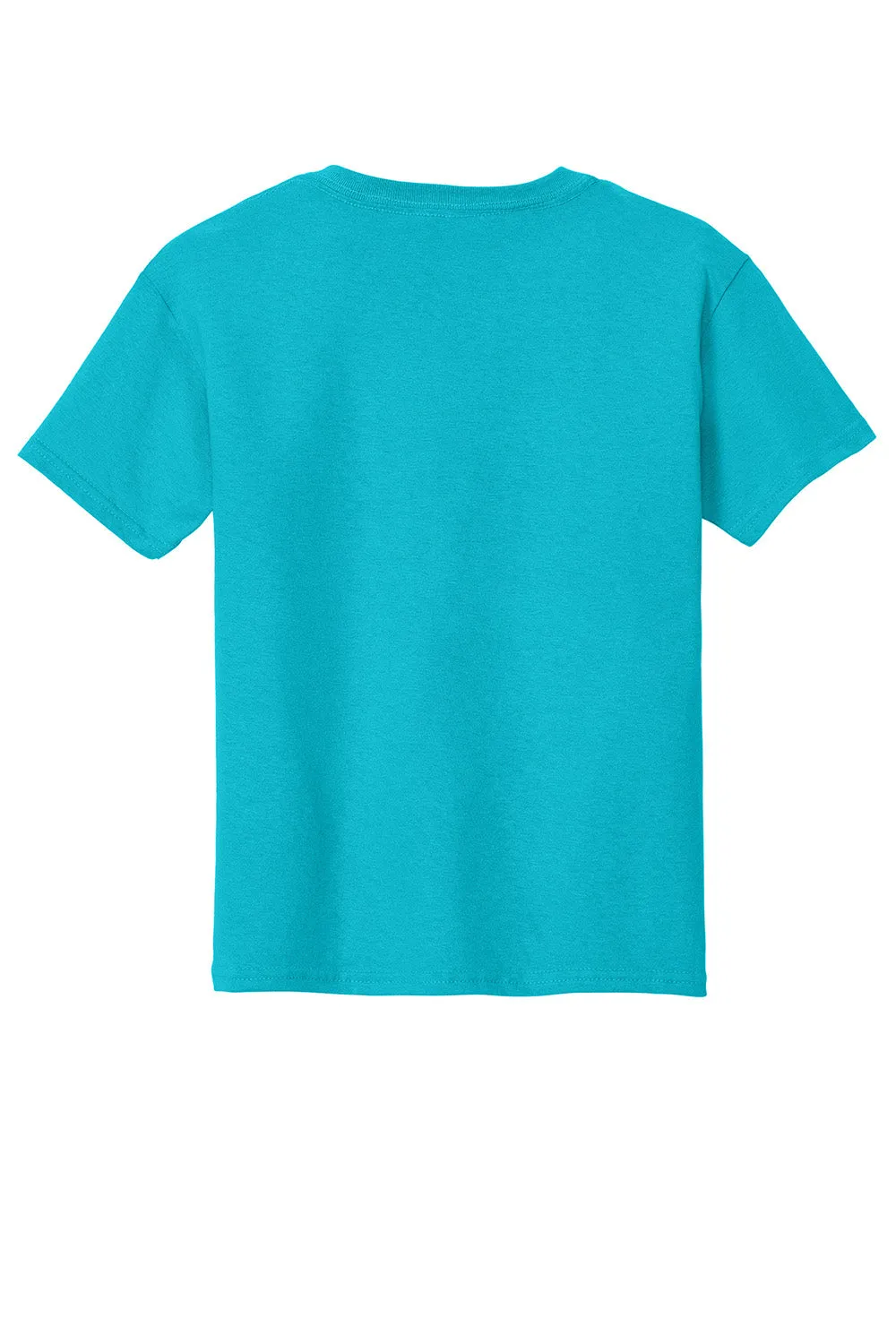 Gildan Youth Short Sleeve Crewneck T-Shirt - Tropical Blue