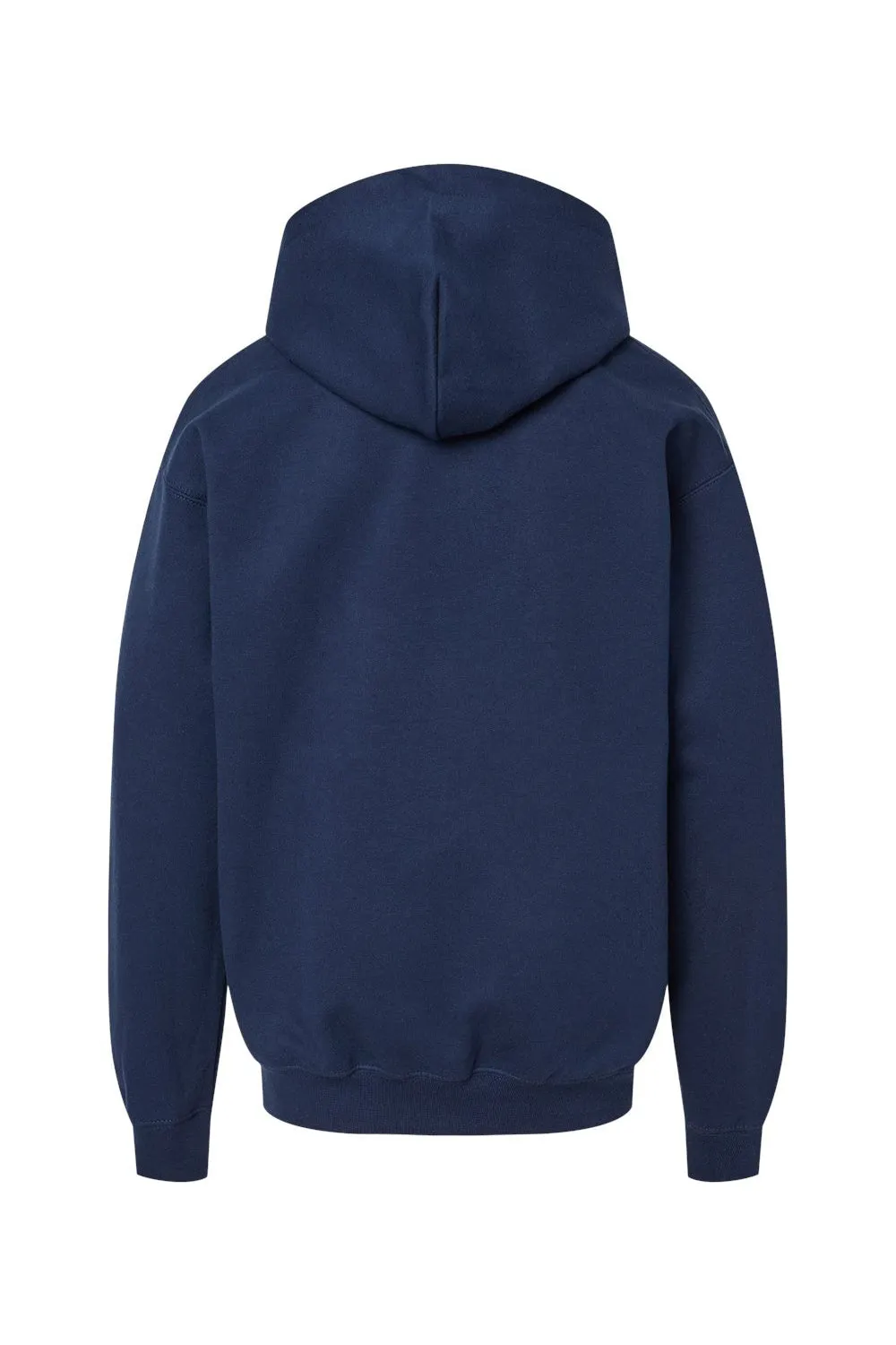 Gildan Youth Softstyle Hooded Sweatshirt Hoodie w/ Pouch Pocket - Navy Blue