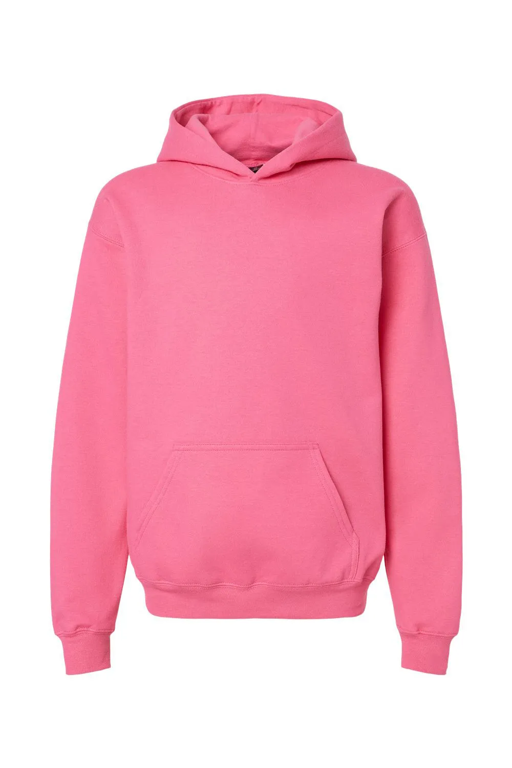 Gildan Youth Softstyle Hooded Sweatshirt Hoodie w/ Pouch Pocket - Pink Lemonade