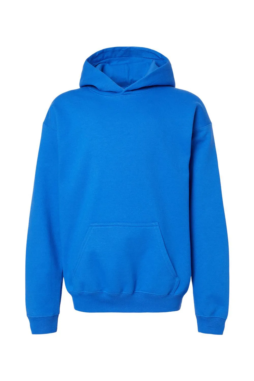 Gildan Youth Softstyle Hooded Sweatshirt Hoodie w/ Pouch Pocket - Royal Blue