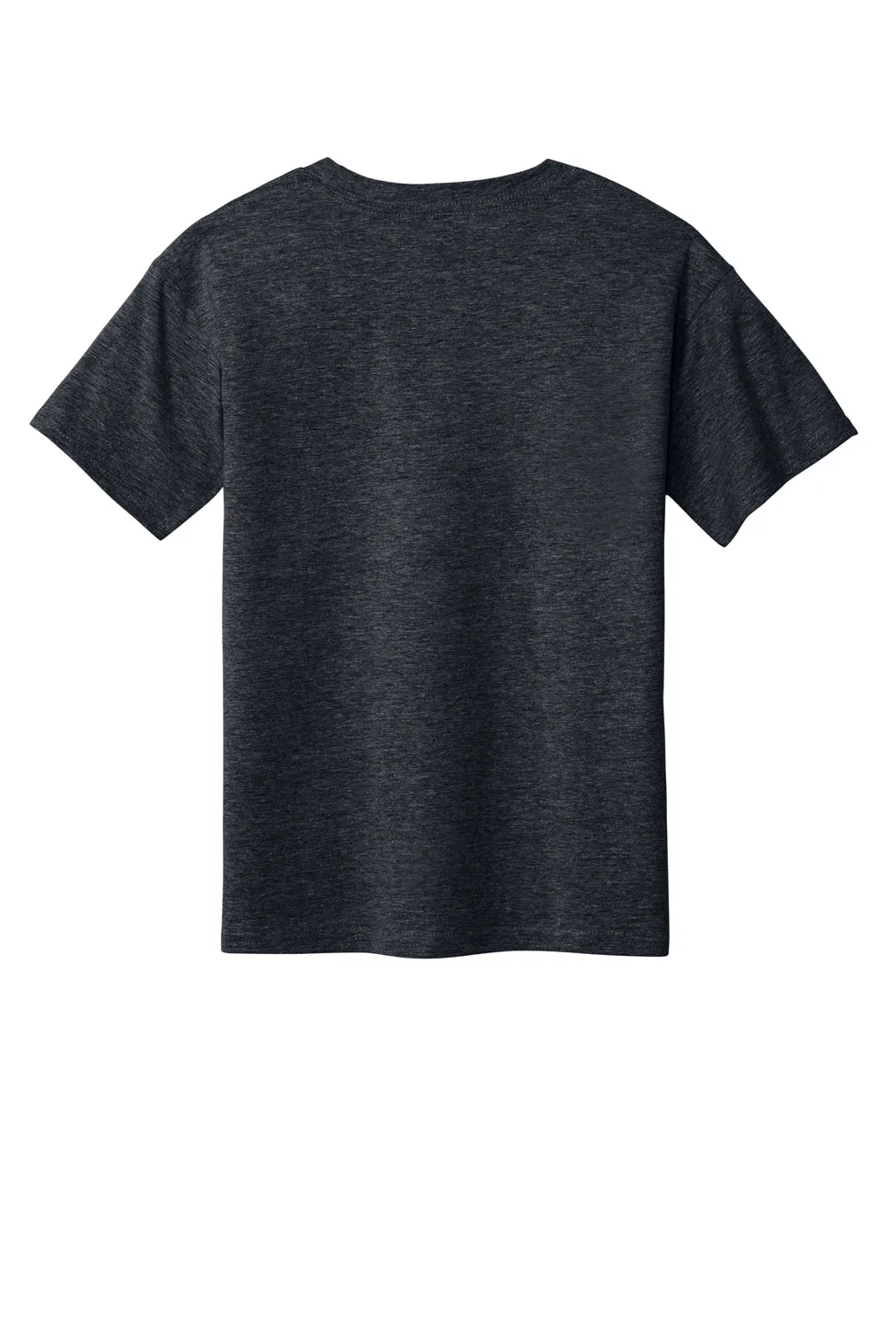Gildan Youth Softstyle Short Sleeve Crewneck T-Shirt - Heather Dark Grey