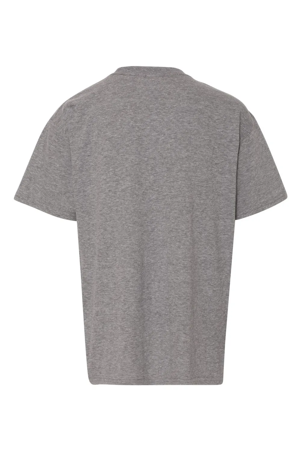 Gildan Youth Softstyle Short Sleeve Crewneck T-Shirt - Heather Graphite Grey