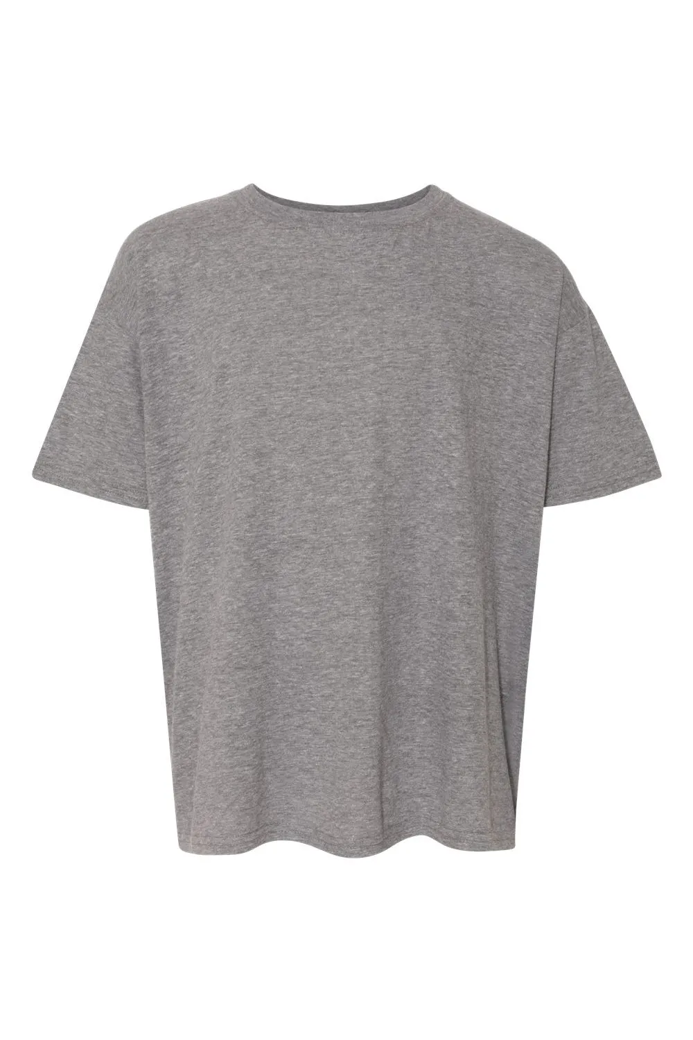 Gildan Youth Softstyle Short Sleeve Crewneck T-Shirt - Heather Graphite Grey