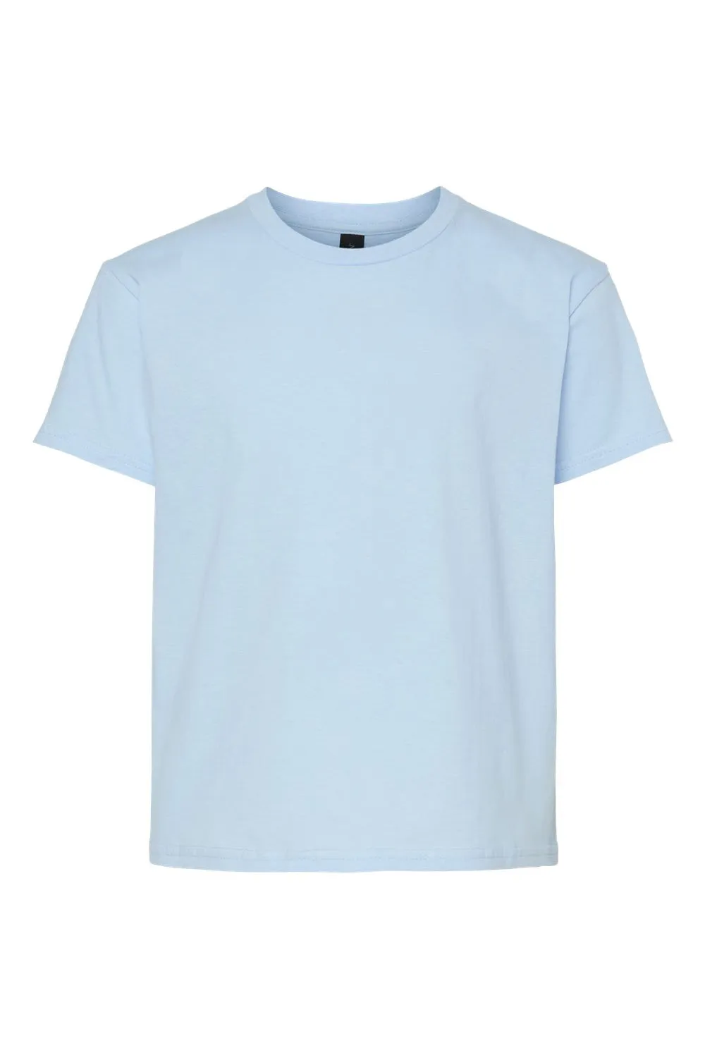 Gildan Youth Softstyle Short Sleeve Crewneck T-Shirt - Light Blue
