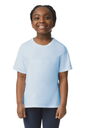 Gildan Youth Softstyle Short Sleeve Crewneck T-Shirt - Light Blue