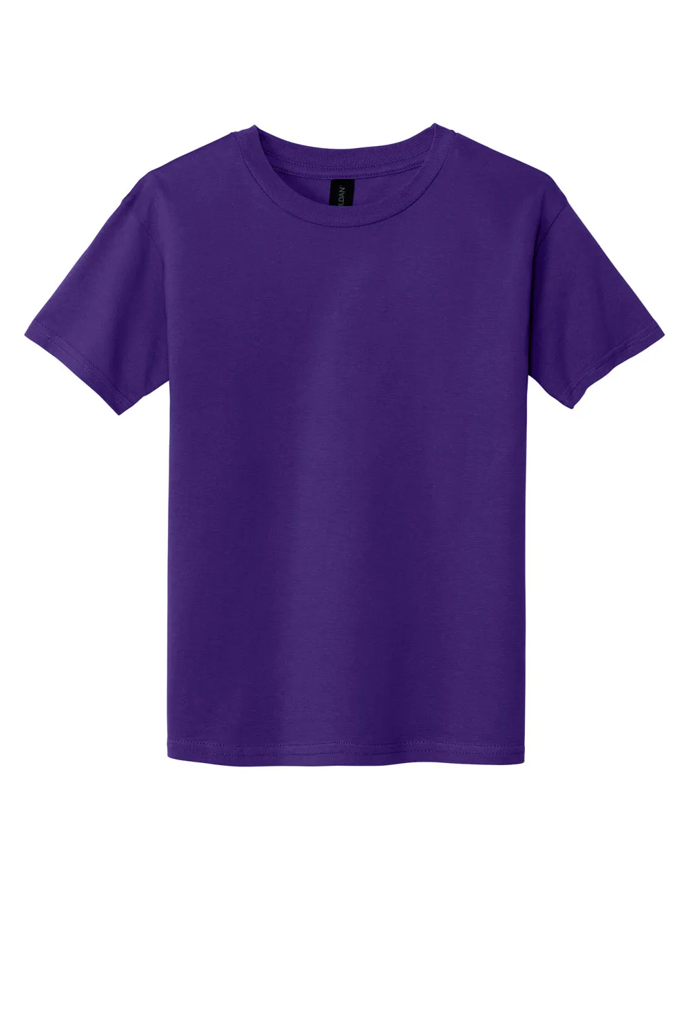 Gildan Youth Softstyle Short Sleeve Crewneck T-Shirt - Purple