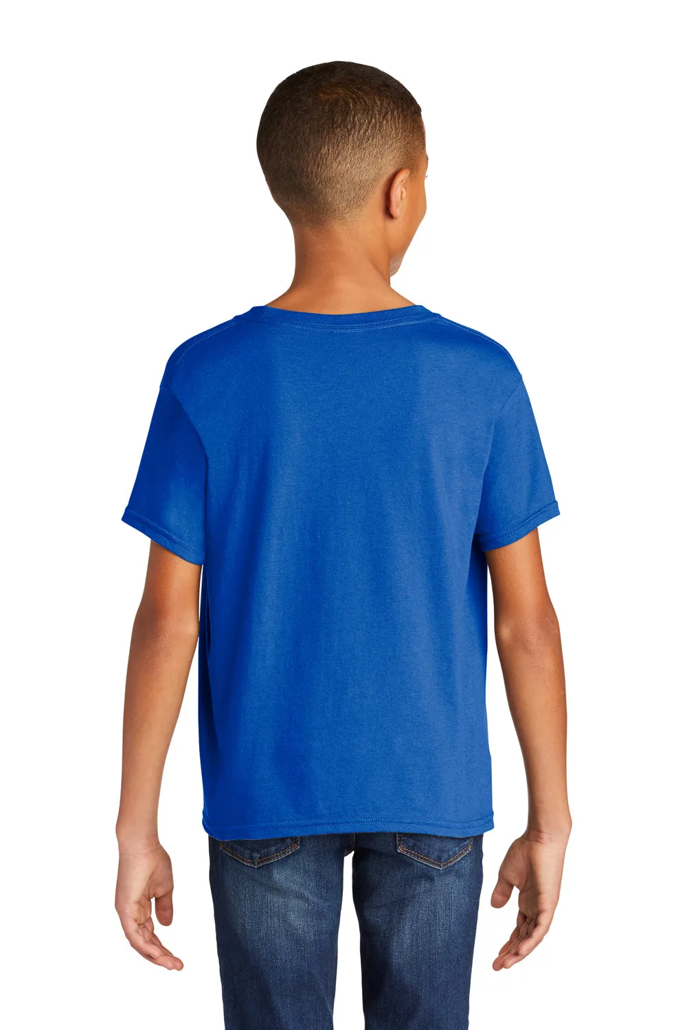 Gildan Youth Softstyle Short Sleeve Crewneck T-Shirt - Royal Blue