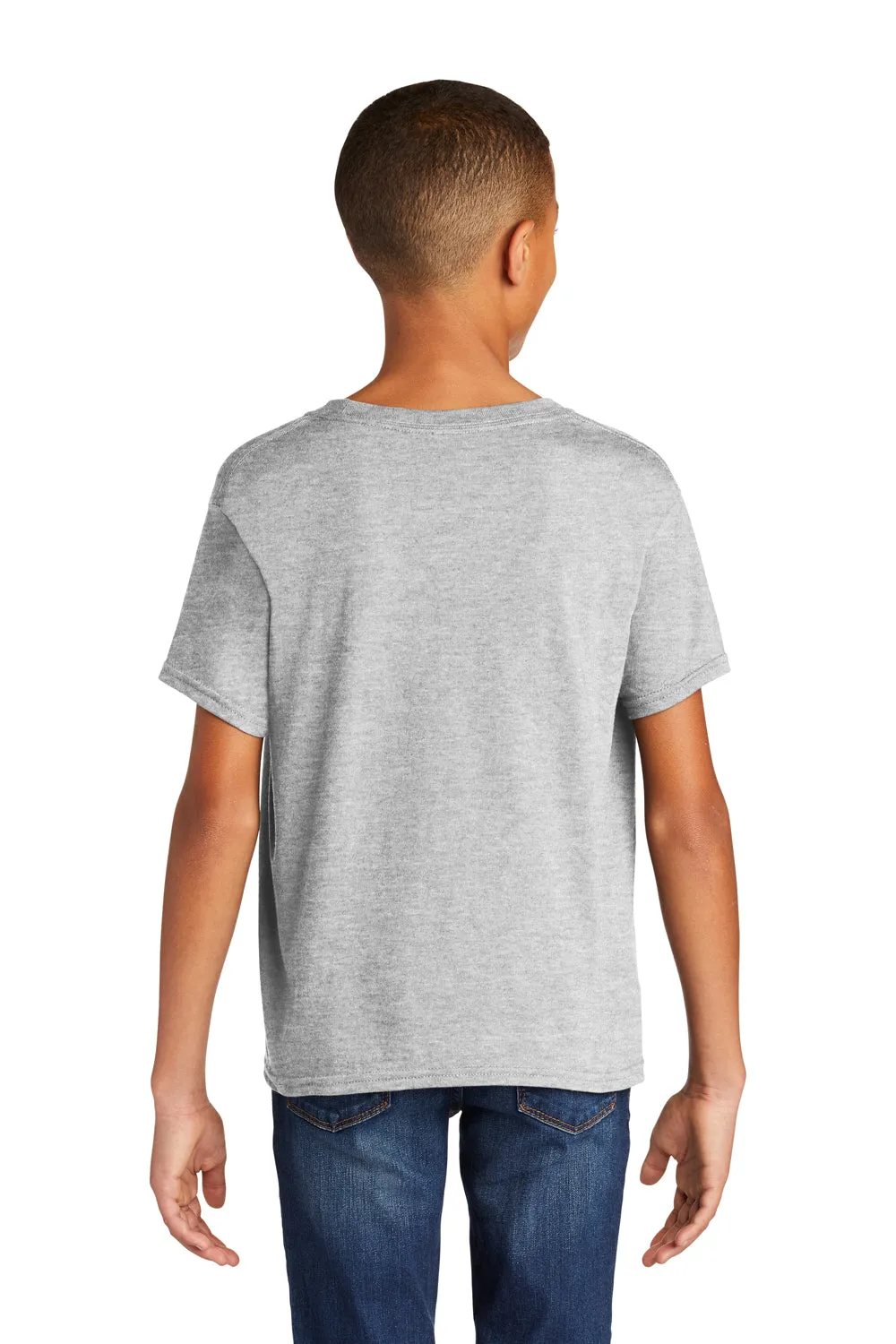 Gildan Youth Softstyle Short Sleeve Crewneck T-Shirt - Sport Grey