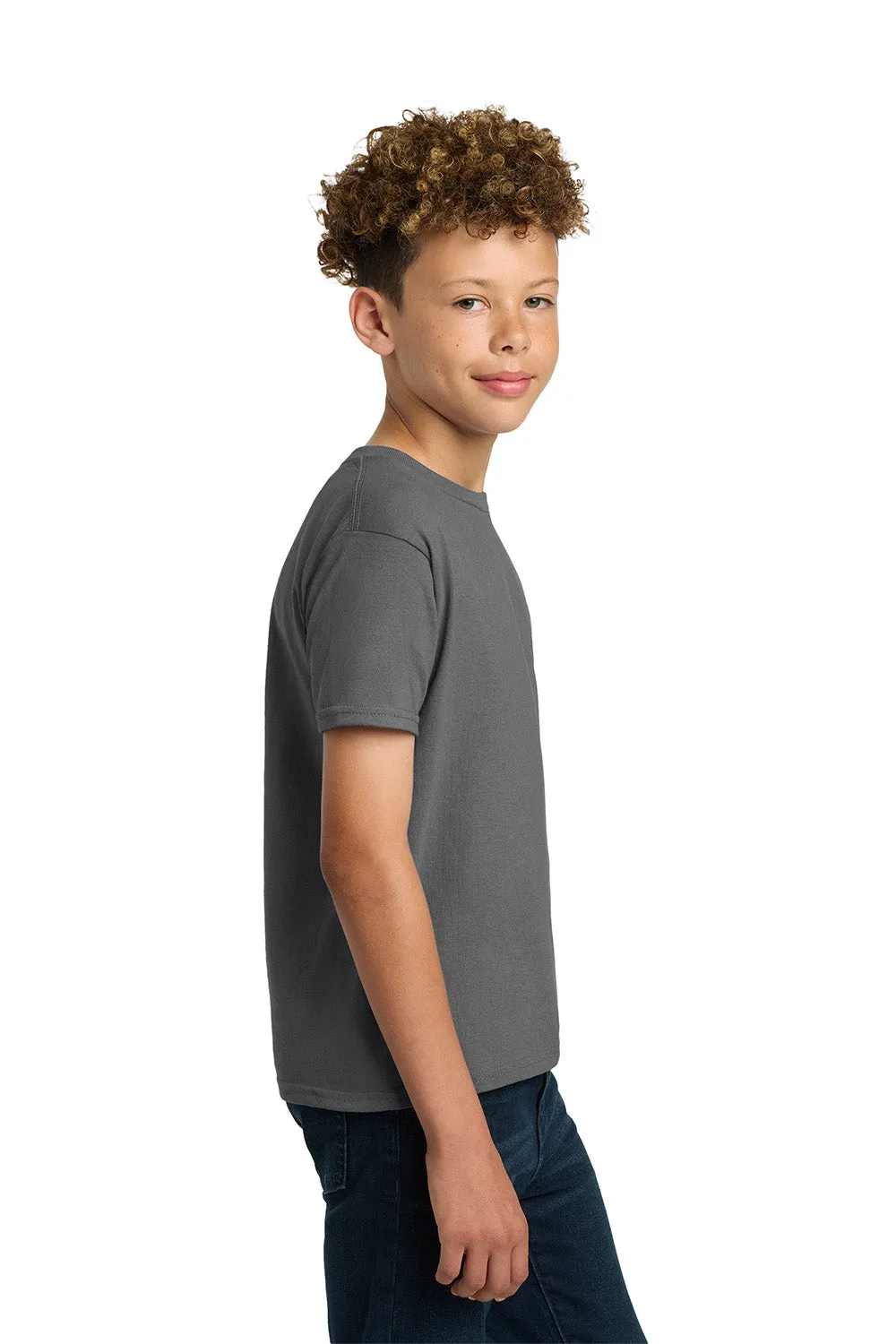 Gildan Youth Ultra Short Sleeve Crewneck T-Shirt - Charcoal Grey