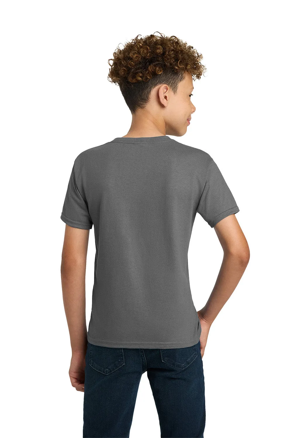 Gildan Youth Ultra Short Sleeve Crewneck T-Shirt - Charcoal Grey