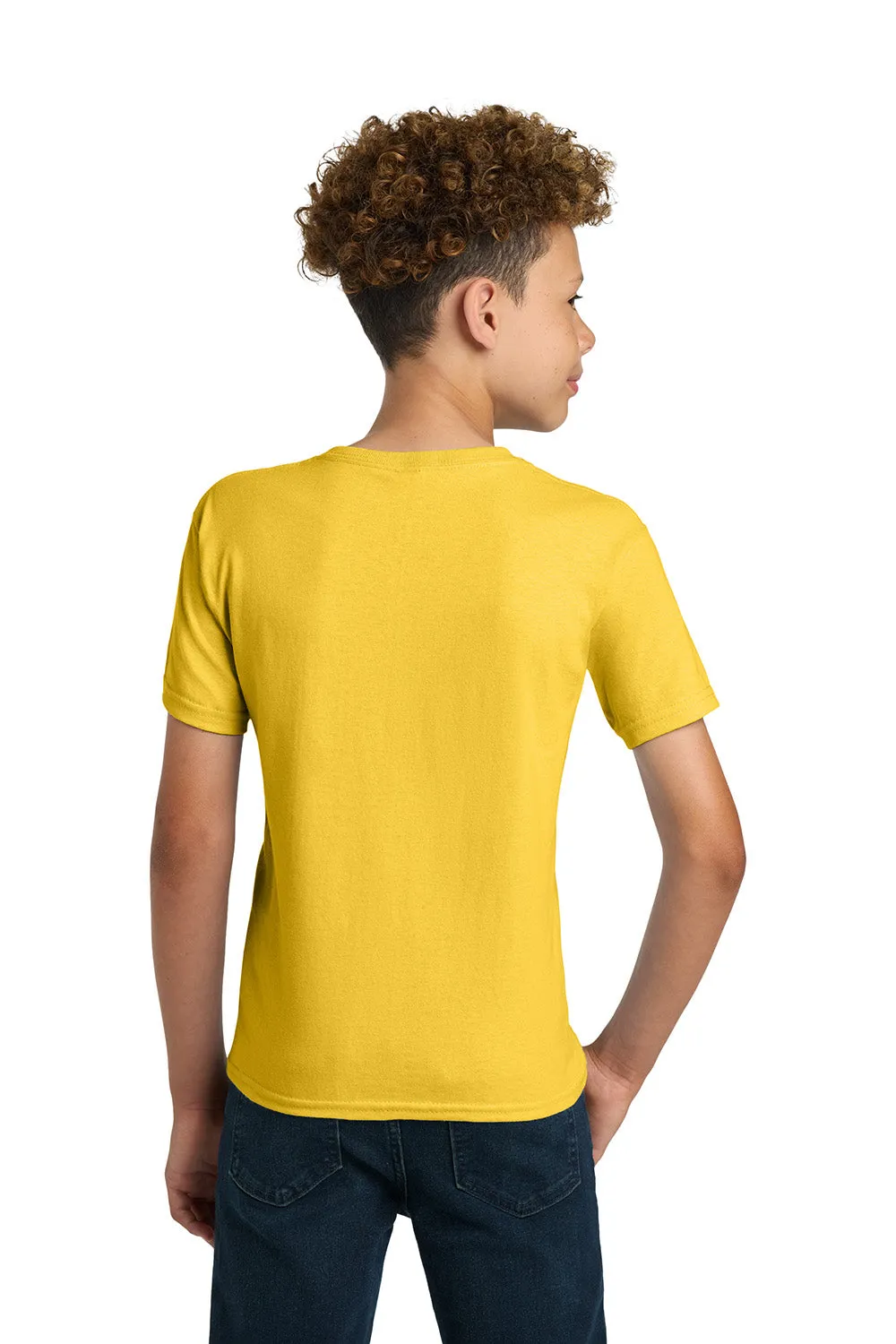 Gildan Youth Ultra Short Sleeve Crewneck T-Shirt - Daisy Yellow