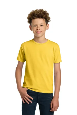 Gildan Youth Ultra Short Sleeve Crewneck T-Shirt - Daisy Yellow