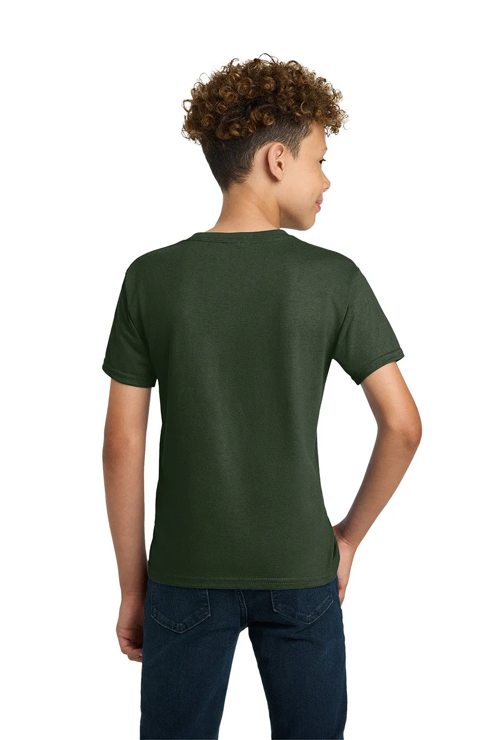 Gildan Youth Ultra Short Sleeve Crewneck T-Shirt - Forest Green