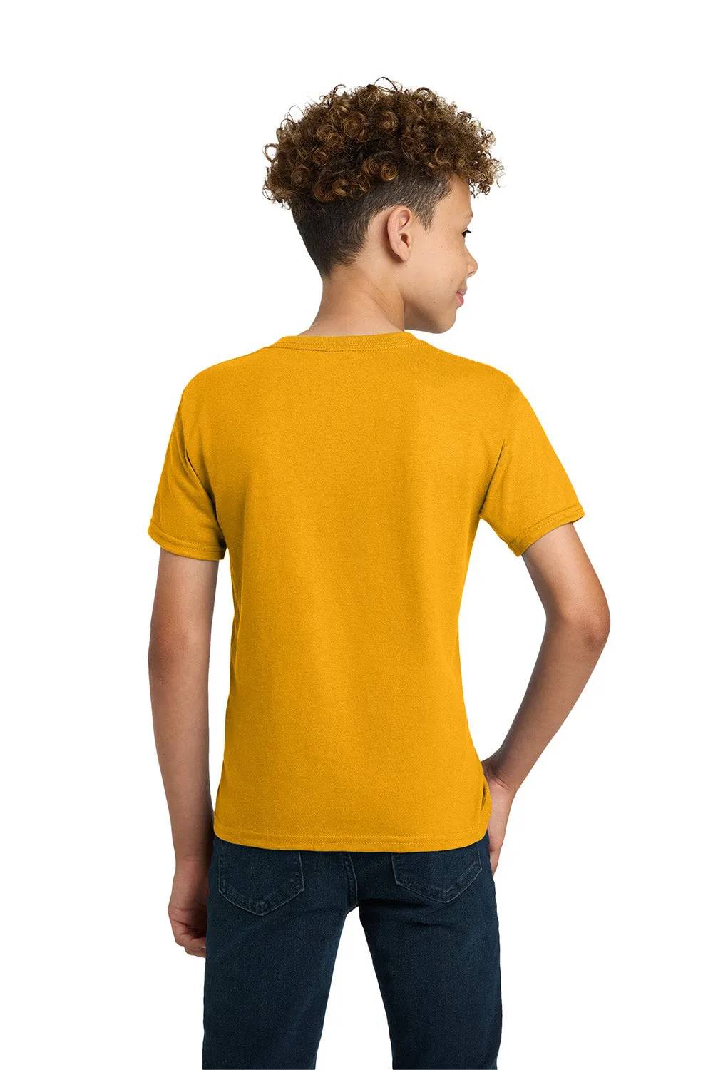 Gildan Youth Ultra Short Sleeve Crewneck T-Shirt - Gold
